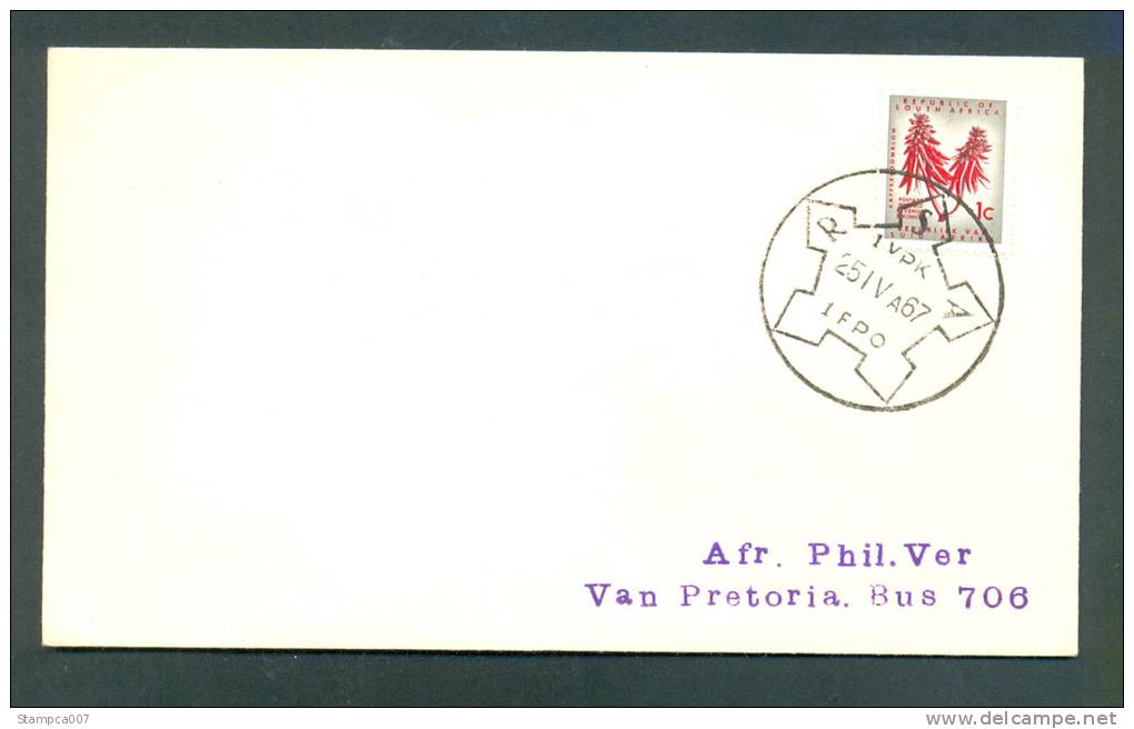 Y/T Nr 283  Flora   Pretoria - Lettres & Documents