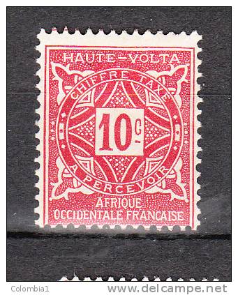 HAUTE VOLTA TAXE YT 12 Neuf - Timbres-taxe