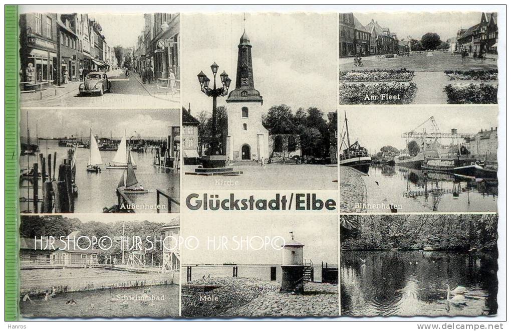 Glückstadt/Elbe  Verlag: Ferd. Lagerbauer & Co., Hamburg  POSTKARTE ,  Unbenutzte Karte ,  Erhaltung: I-II Karte Wird In - Glueckstadt