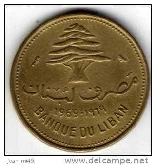 LIBAN -(république Du Liban) - 10 PIASTRES, - 1969 - - Liban