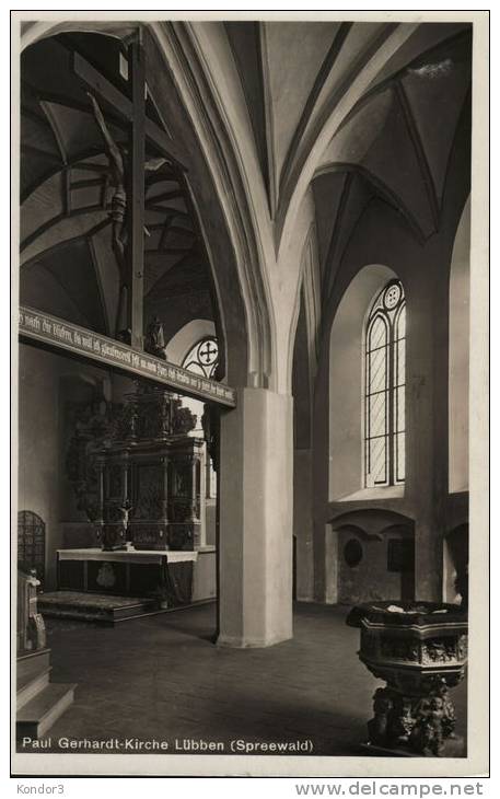 Lübben. Paul Gerhardt Kirche - Luebben