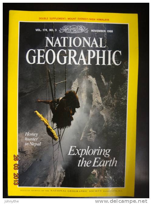 National Geographic Magazine November 1988 - Sciences