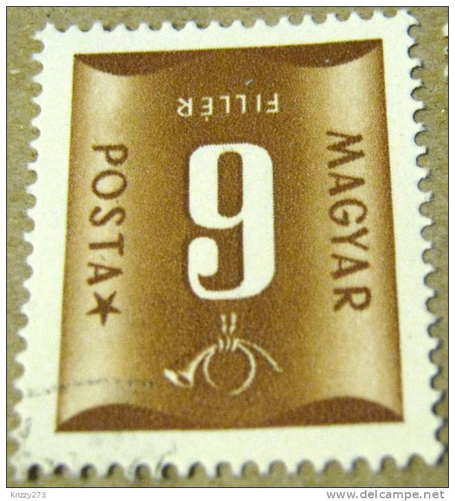 Hungary 1951 Postage Due 6fi - Used - Port Dû (Taxe)