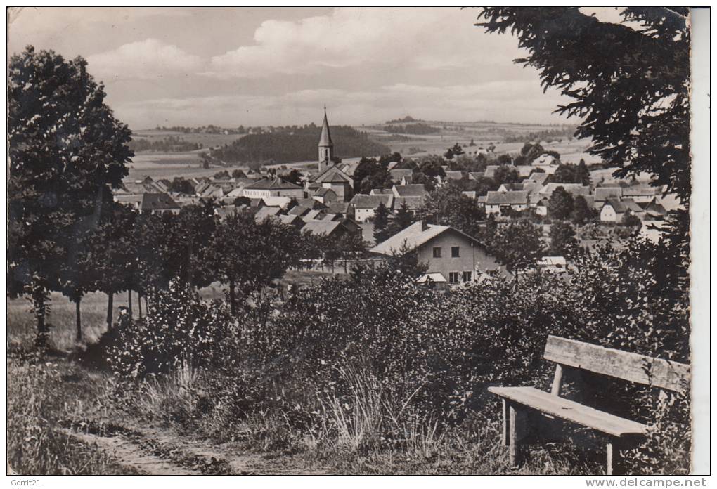 8476 SCHÖNSEE, Ortsansicht 1956 - Schwandorf