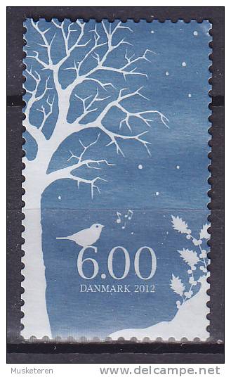 Denmark 2012 BRAND NEW 6.00 Kr. Winter Stamp (From Sheet) MNG - Unused Stamps