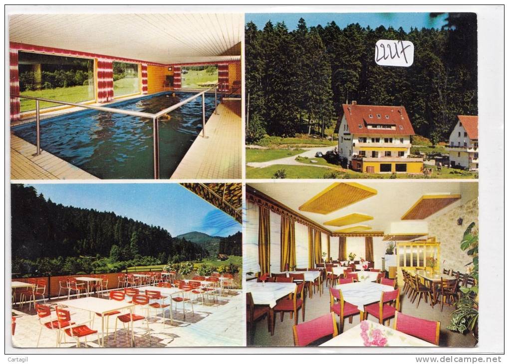 CPM GF -22217- Allemagne -Forbach 5 (Hundsbachà  - Café Restaurant " Feiner Schnabel"-Envoi Gratuit - Forbach