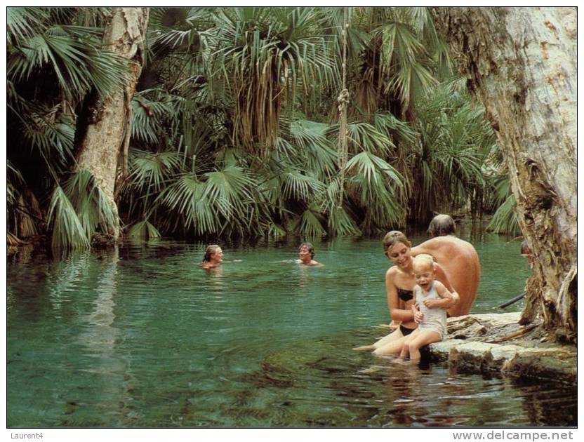 (100) Australia - NT - Katherine Mataranka Homestead Thermal Pool - Aborigines