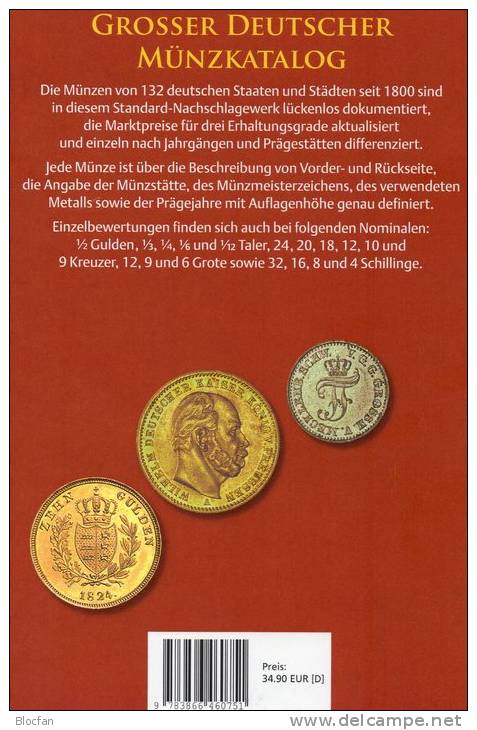 Großer Deutscher Münzkatalog 2012 Neu 35€ Deutschland Für Münzen Numis-Briefe Numisblatt New Coins Catalogue Of Germany - Thématiques