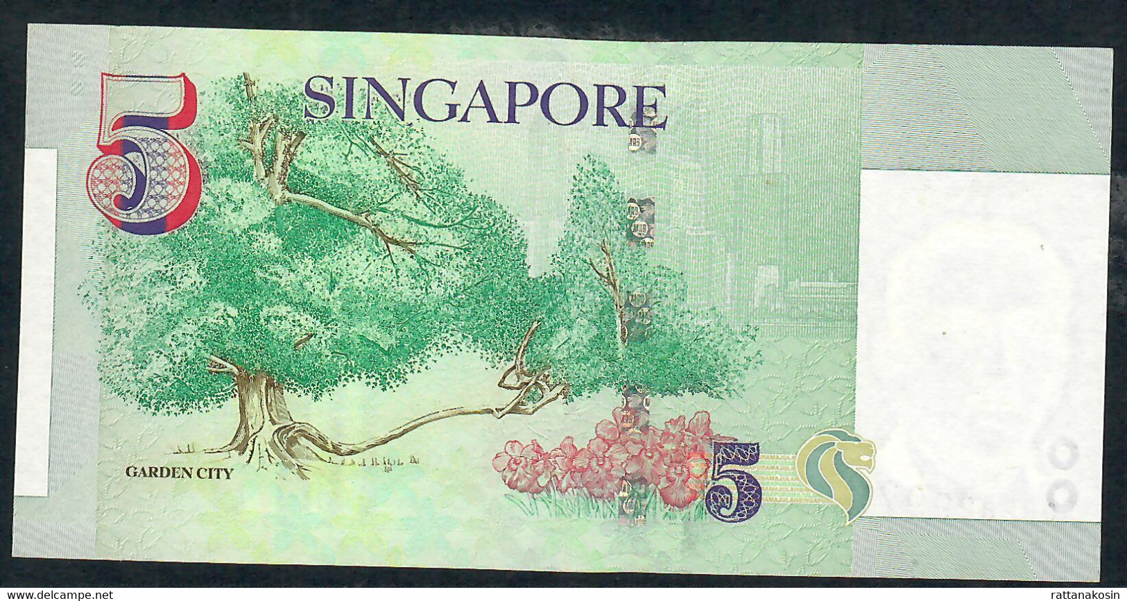 SINGAPORE   P39   5   DOLLARS   1999    UNC. - Singapore