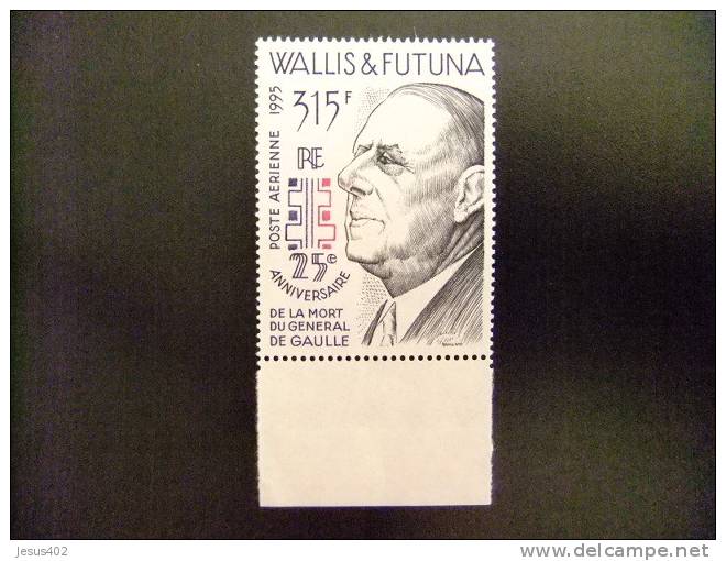 WALLIS Y FUTUNA  WALLIS ET FUTUNA 1995 GENERAL DE GAULLE Yvert & Tellier Nº  PA 190 ** - Ungebraucht