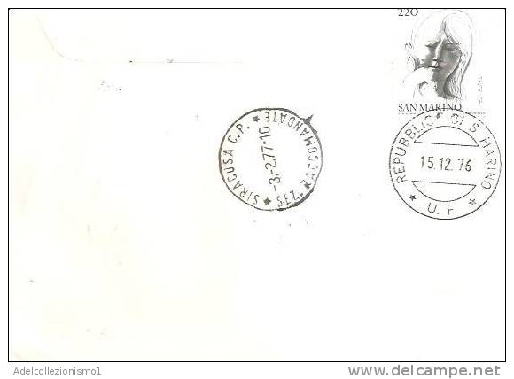 65752) 15/12/1976 - Serie Complete Natale - Briefe U. Dokumente