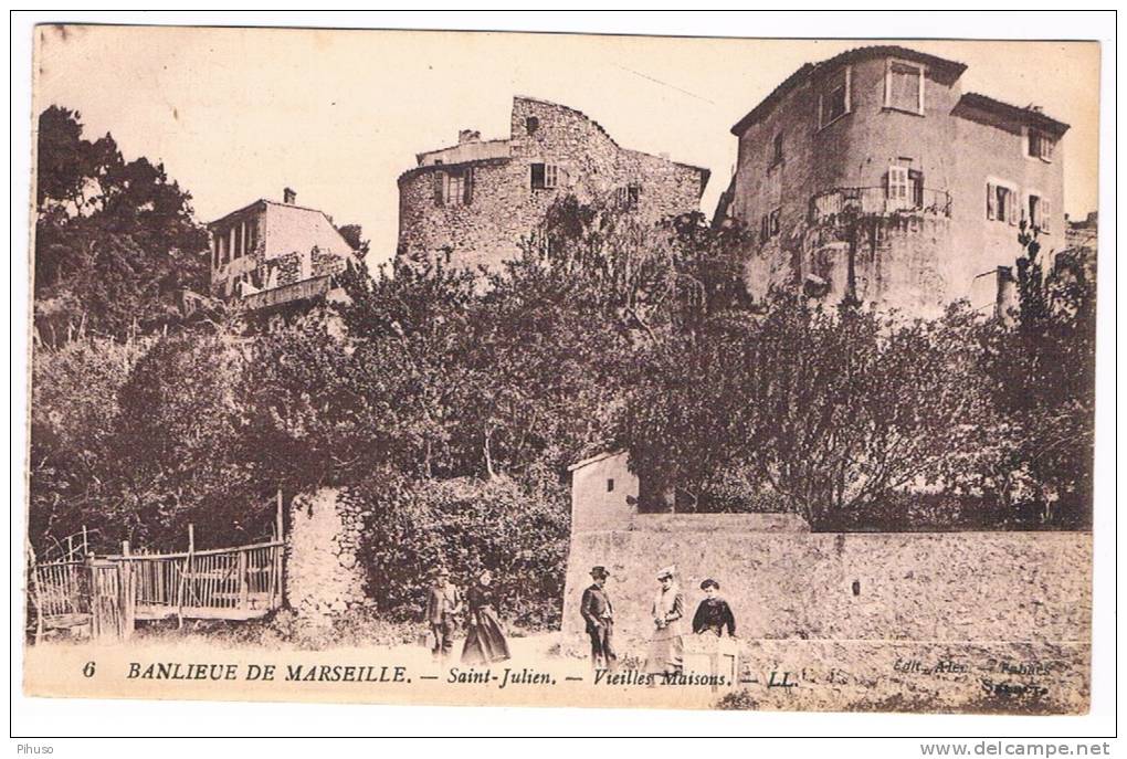 *2380*   SAINT JULIEN :  Vieille Maisons - Saint Barnabé, Saint Julien, Montolivet