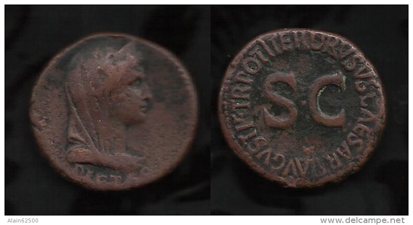 DUPONDIUS D'ANTONIA MINOR . - The Julio-Claudians (27 BC To 69 AD)