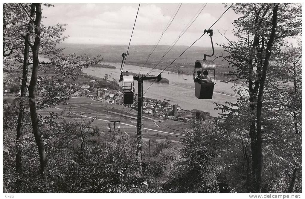 Rüdesheim Am Rhein - Niederwald   Seilbahn  A-1647 - Saalburg