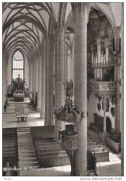 Nördlingen - St. Georgskirche  A-1652 - Noerdlingen