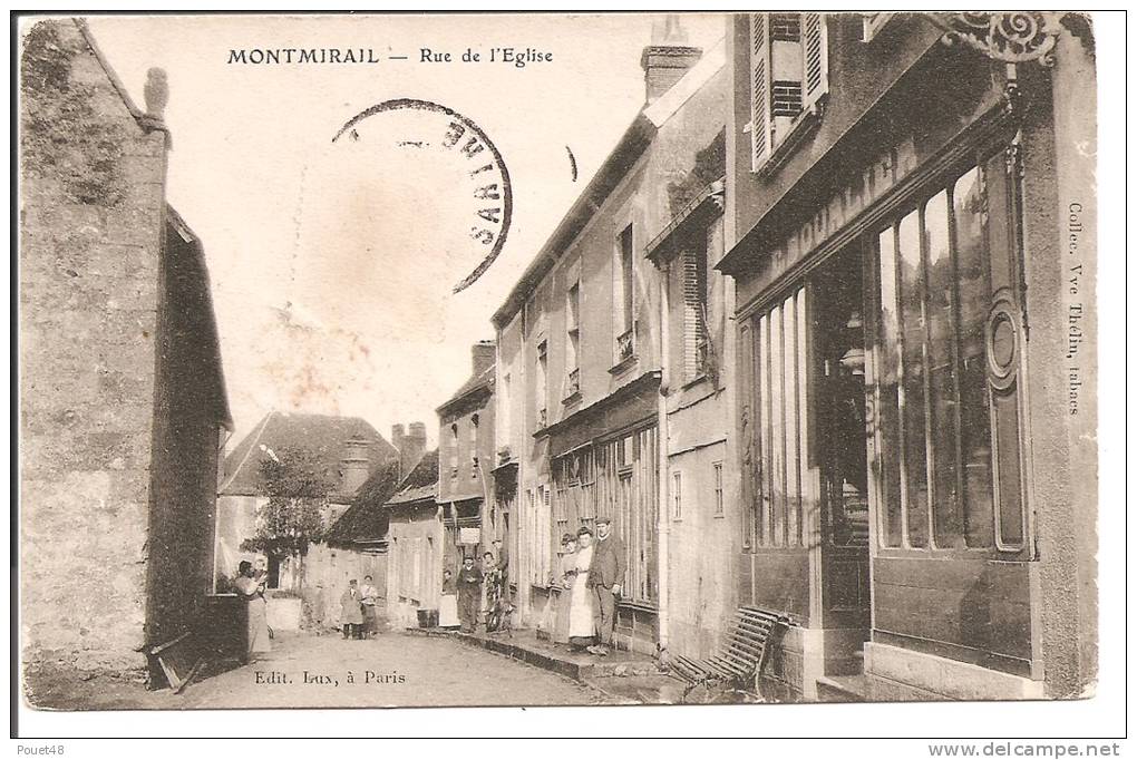 72 - MONTMIRAIL - Rue De L'Eglise - Montmirail