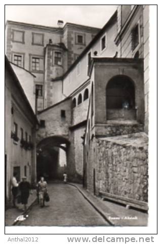 Passau Altstadt Personen Gasse Wohnhaus Sw Kleinformat 27.5.1964 - Passau