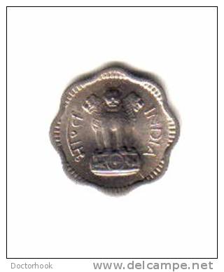 INDIA    10  NAYE PAISE  1957  (KM # 24.1) - India