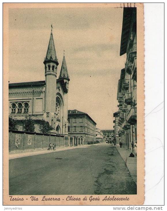 TORINO , Via Luserna , Chiesa Di Gesu' Adolescente * - Kirchen