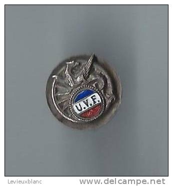 Insigne De Boutonniére à Molette/UVF/ Union Vélocipédiste De France//Vers 1920   D302 - Otros & Sin Clasificación