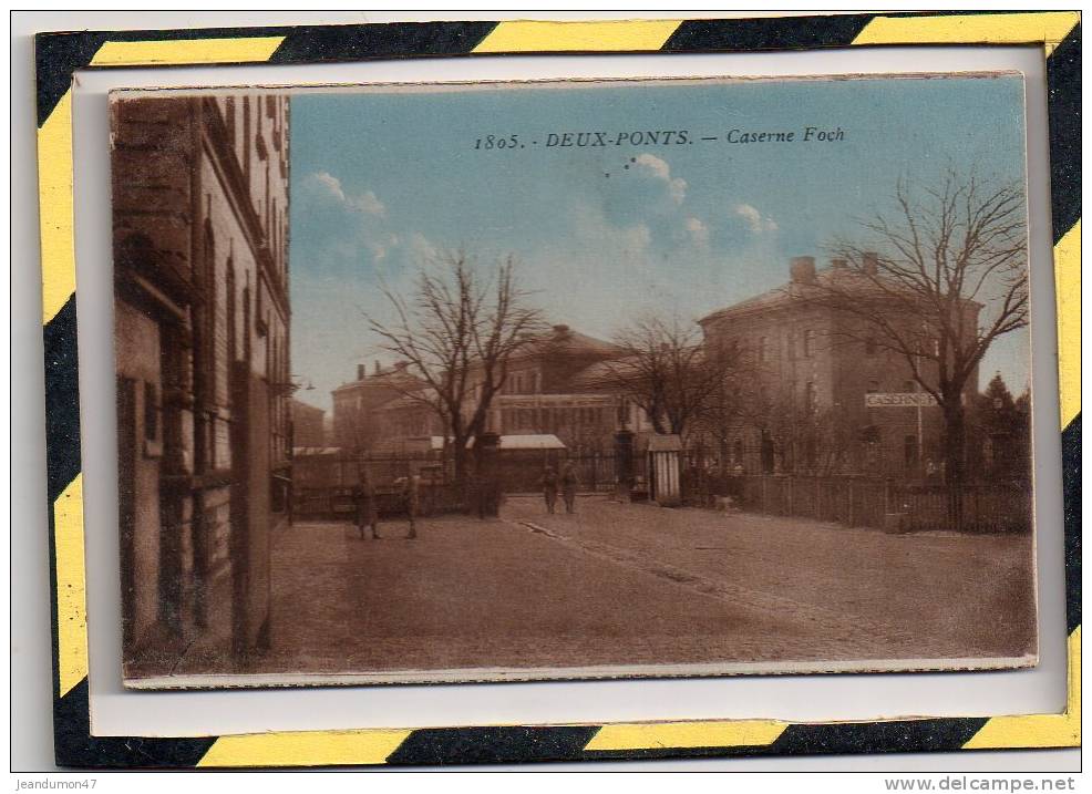 ZWEIBRUCKEN. - . DEUX-PONTS - CASERNE FOCH - Zweibruecken