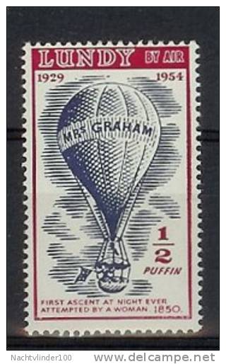 MR468 TRANSPORT VLIEGTUIGEN LUCHTBALLON BALLOON FLUGZEUG POSTZEGELS STAMPS LUNDY ONG/MH  VANAF1EURO - Ohne Zuordnung