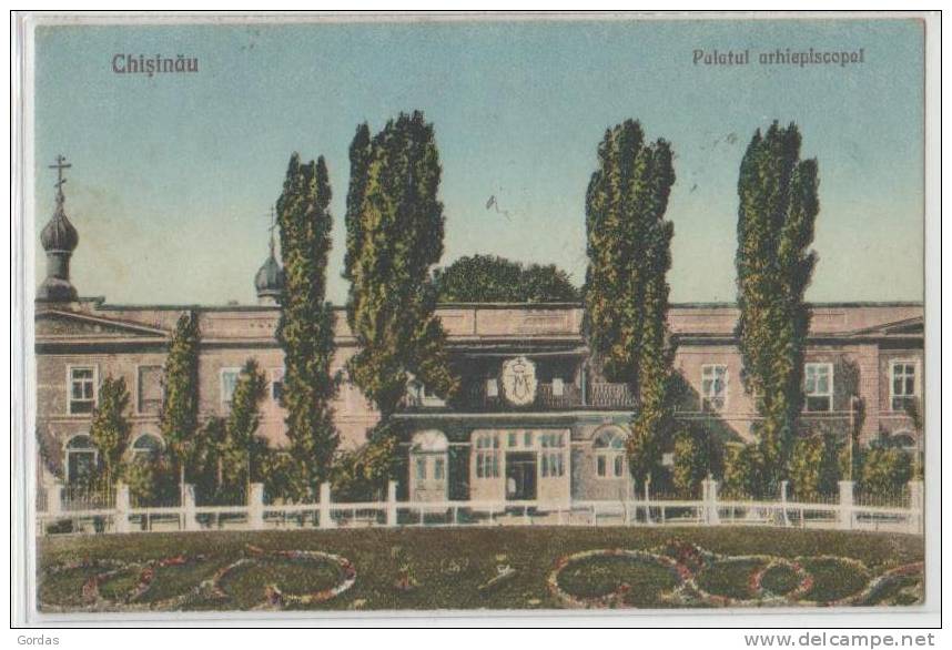 Moldova - Bessarabia - Chisinau - Kishinev - Palatul Arhiepiscopal - His. Romania - Moldavie