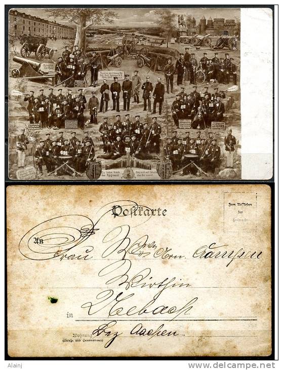 CP   Metz   ---   Reserve Der 5 Comp. Rh. Artl. Regiment N° 8  --  1900 - 1902  --  See Scan - Lothringen