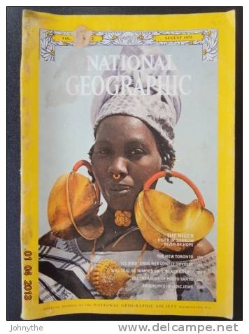 National Geographic Magazine August  1975 - Science