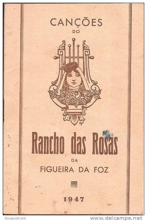 Figueira Da Foz - Canções Do Rancho Das Rosas, 1947. Coimbra (3 Scans) - Poésie