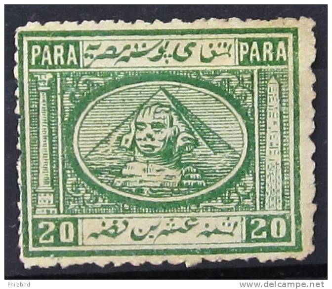 EGYPTE             N° 10            NEUF SANS GOMME - 1866-1914 Khedivato De Egipto