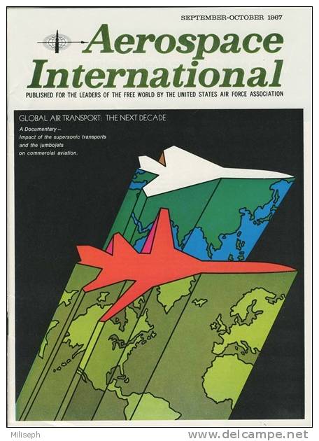 Magazine AEROSPACE INTERNATIONAL - SEPTEMBER / OCTOBER 1967 - Avion CONCORDE - Hélicoptère     (3255) - Fliegerei