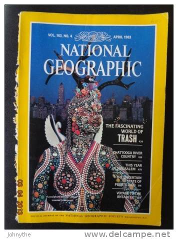 National Geographic Magazine April 1983 - Wetenschappen