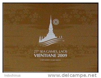 LAOS LAO VIENTIANE 25 Th Southeast Asian Games / Jeux D'Asie Du Sud-est  2009   PORT OFFERT - Laos