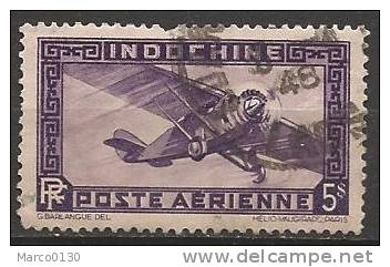 INDOCHINE POSTE AERIENNE N° 13 OBLITERE - Aéreo