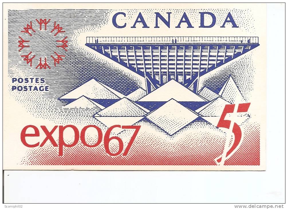 Exposition De Montréal-1967 ( CM Du Canada à Voir) - 1967 – Montréal (Canada)
