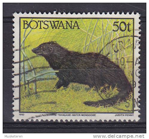 Botswana 1992 Mi. 529    50 T Fauna Tier Sumpfmangustre - Botswana (1966-...)