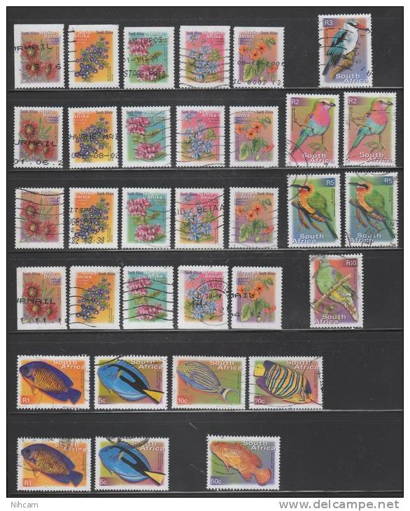 AFRIQUE DU SUD STOCK About 5876 Stamps 7 Scans - Verzamelingen & Reeksen