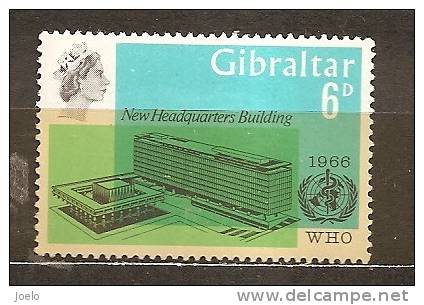 GIBRALTAR 1966 W.H.O.HQ INAUGURATION IN GENEVA - WHO