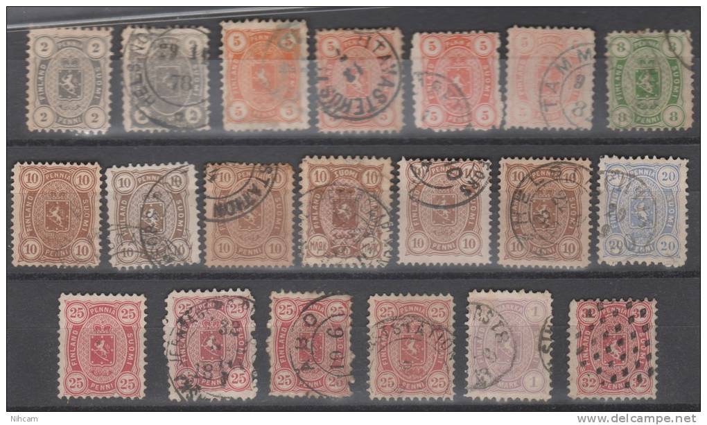 Yv.N° 5 > 6X3 > 7 > 8X6 >9X3 > 11X2....46X3 .......(old Value 3660€ ) 3 Scans - Gebruikt