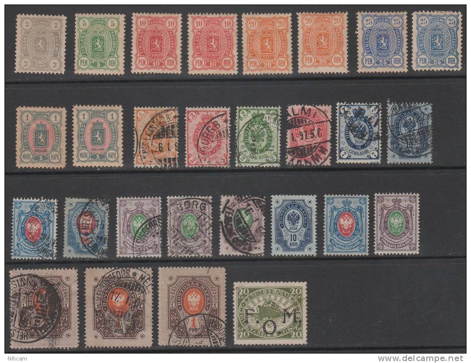 Yv.N° 5 > 6X3 > 7 > 8X6 >9X3 > 11X2....46X3 .......(old Value 3660€ ) 3 Scans - Used Stamps