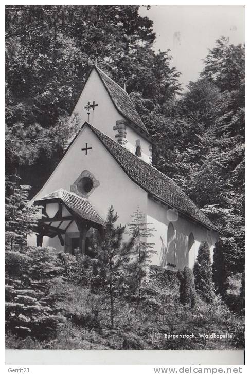 CH 6373 ENNETBÜRGEN - BÜRGENSTOCK NW, Waldkapelle 1959 - Ennetbürgen