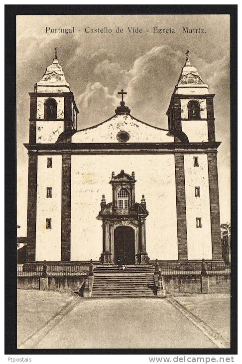 CASTELO DE VIDE (Portugal) - Egreja Matriz - Portalegre