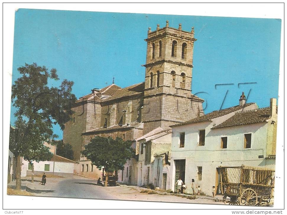 Villarrubia De Santiago (Espagne, Castilla Y Léon) : LIglesia Parroquial Vista Exterior  En 1960 (animé). - Sonstige & Ohne Zuordnung