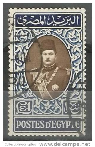 EGYPT STAMPS KING FAROUK CIVIL 1937 - 1944 USED 100 PIASTRES - SCOTT 240 - ONE POUND - MARGIN - YOUNG KING - BOY KING - Ongebruikt