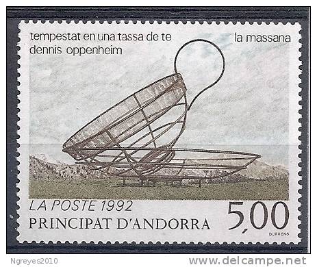 130202542  ANDORRA FR..  YVERT   Nº  424  **  MNH - Ungebraucht