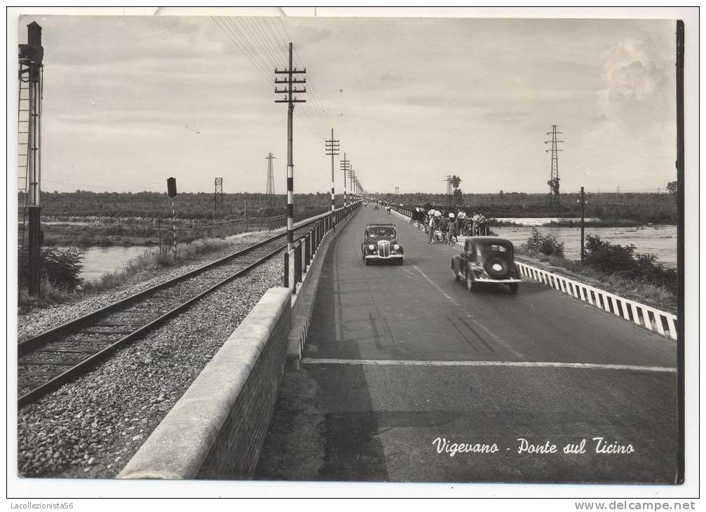 4071-VIGEVANO(PAVIA)-PONTE SUL TICINO-AUTO-FG - Vigevano