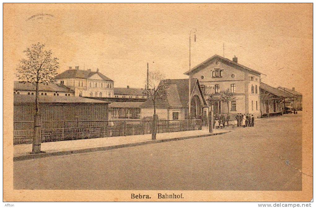 Bebra Bhanhof 1920 Postcard - Bebra