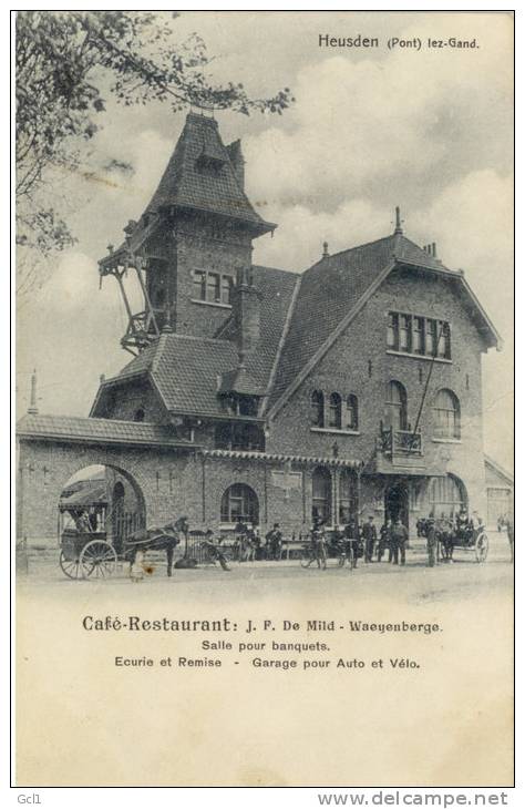 Heusden Bij Gent - Café Restaurant J.F. Demild- Waeyenberge - Destelbergen