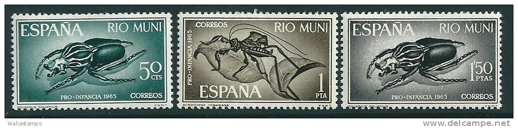 Rio Muni 1965 SG 63-5 MNH** - Rio Muni